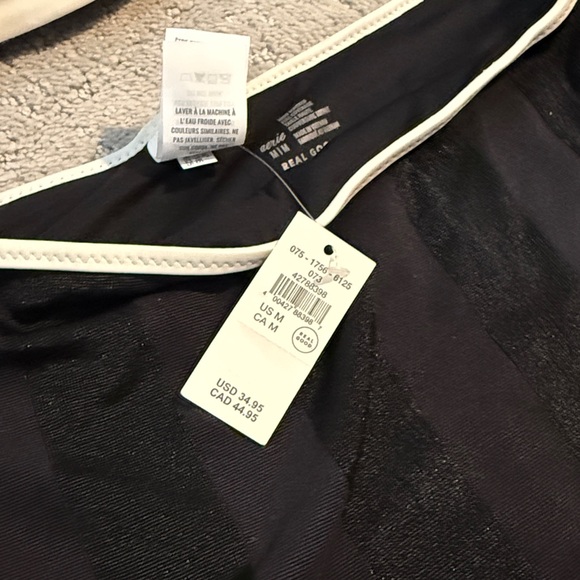 Aerie NWT White and Black Bikini - Picture 2 of 3